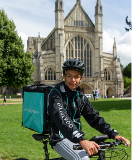 Deliveroo - cathedral